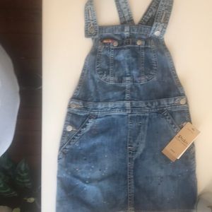 Girls Ralph Lauren Denim Polo Jumper Dress